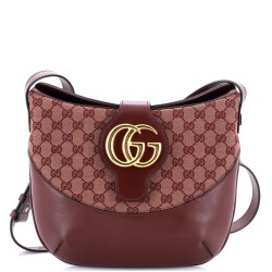 Arli Crossbody Bag Leather and GG Canvas Medium
