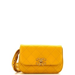 Chain Infinity Waist Bag Quilted Lambskin