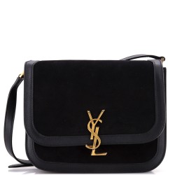 Solferino Bag Suede Medium