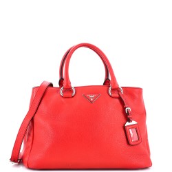 Convertible Shopping Tote Vitello Daino Medium