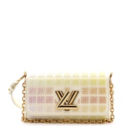 Twist West Handbag Beaded Damier
