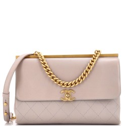 Coco Luxe Flap Bag Quilted Calfskin Medium