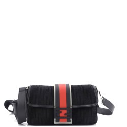 Baguette Convertible Belt Bag Zucca Mesh with Nylon and Rubber