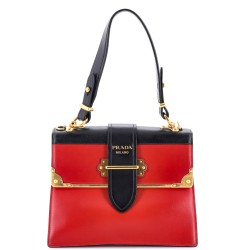 Cahier Convertible Shoulder Bag City Calf and Saffiano Medium