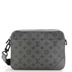 Duo Messenger Bag Monogram Shadow Leather