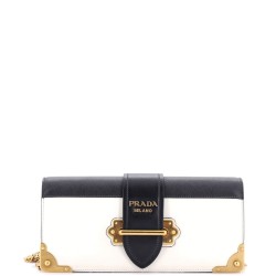 Cahier Chain Clutch City Calf and Saffiano