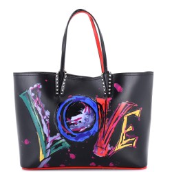 Cabata East West Tote Printed Leather Large