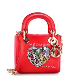 Lady Dior Chain Bag Limited Edition Niki de Saint Phalle Embroidered Leather Mini