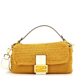 Baguette NM Bag Woven Crochet Medium
