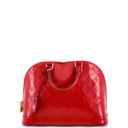 Alma Handbag Monogram Vernis PM