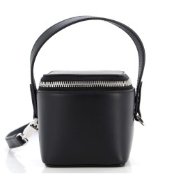 Gancicni Top Handle Vanity Case Leather Micro