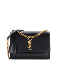 Sunset Crossbody Bag Leather Medium