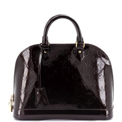 Alma Handbag Monogram Vernis PM