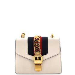 Sylvie Chain Shoulder Bag Leather Mini