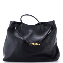 Andiamo Top Handle Bag Leather Large