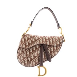 Saddle Handbag Oblique Canvas Medium