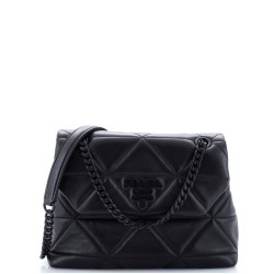 Spectrum Flap Bag Quilted Nappa Leather Small
