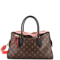 Tuileries Handbag Monogram Canvas with Leather