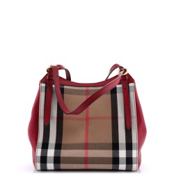 Canterbury Tote House Check Canvas Small