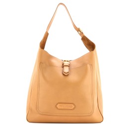 Belted Logo Tote Leather Large