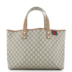Web Loop Tote GG Coated Canvas Medium