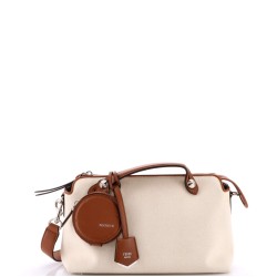 By The Way Satchel Canvas and Leather Small