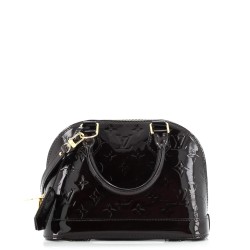Alma Handbag Monogram Vernis BB