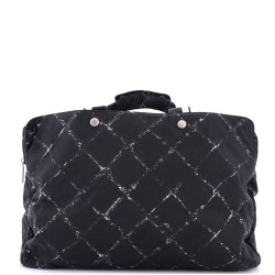 Travel Line Boston Bag Printed Nylon Medium