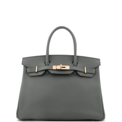 Birkin Handbag Vert Amande Epsom with Gold Hardware 30