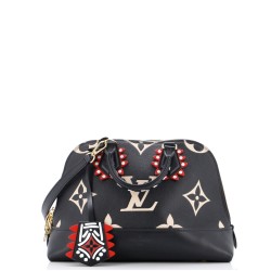 Neo Alma Handbag Limited Edition Crafty Monogram Empreinte Giant PM