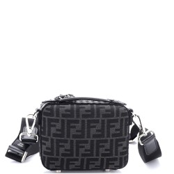 Suitcase Crossbody Bag Zucca Canvas Mini