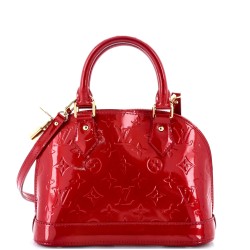 Alma Handbag Monogram Vernis BB