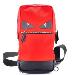 Monster Sling Bag Nylon and Leather Medium