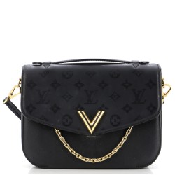 Very Messenger Monogram Leather