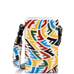 Vertical Box Crossbody Bag Vertigo Zucca Leather