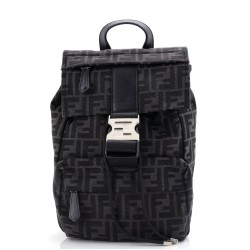 Fendiness Backpack Zucca Canvas Small