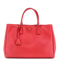 Lux Open Tote Saffiano Leather Large