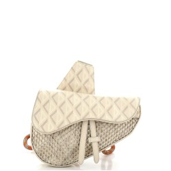 Nautic Saddle Crossbody Bag CD Diamond Canvas
