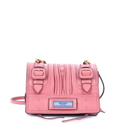 Etiquette Shoulder Bag Glace Calf Small
