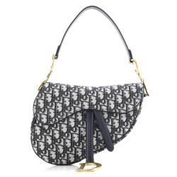 Saddle Handbag Oblique Canvas Medium