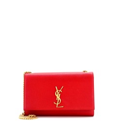 Classic Monogram Crossbody Bag Grainy Leather Medium