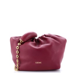 Squeeze Hobo Bag Leather Small