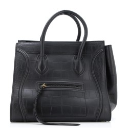Phantom Bag Crocodile Embossed Leather Medium