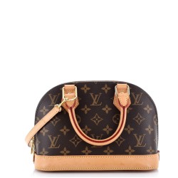Alma Handbag Monogram Canvas BB