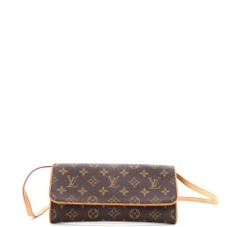 Twin Handbag Monogram Canvas GM