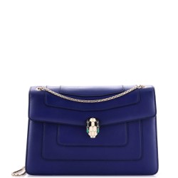 Serpenti Forever Square Shoulder Bag Leather Medium