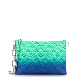 Trio Pouch Messenger Bag Limited Edition Illusion Monogram Taurillon Leather