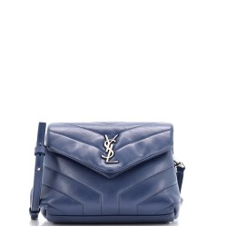 Loulou Shoulder Bag Matelasse Chevron Leather Toy