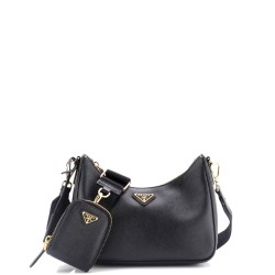 Re-Edition 2005 Shoulder Bag Saffiano Leather Small