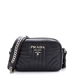 Camera Bag Diagramme Quilted Leather Mini